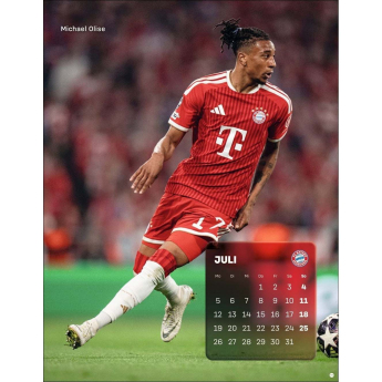 Bayern Mníchov kalendár 2027 Wall
