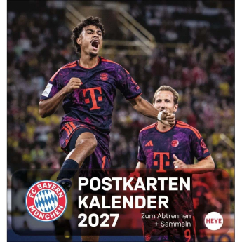 Bayern Mníchov kalendár 2027 Postcard