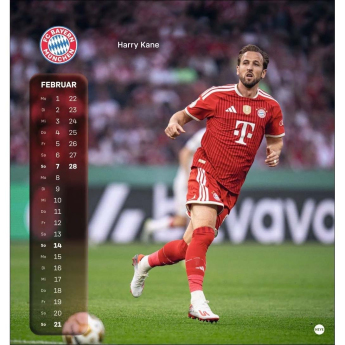 Bayern Mníchov kalendár 2027 Postcard
