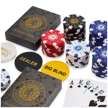 Rangers FC Premium Poker Set