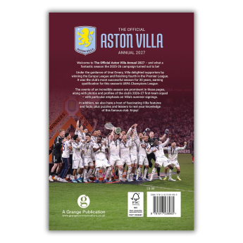 Aston Villa FC Annual 2027