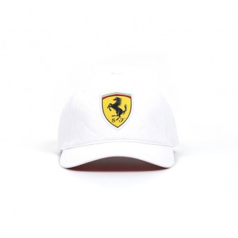 Ferrari čiapka baseballová šiltovka white Quilt F1 Team 2018