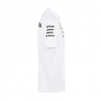 Mercedes AMG Petronas polokošeľa white F1 Team 2018