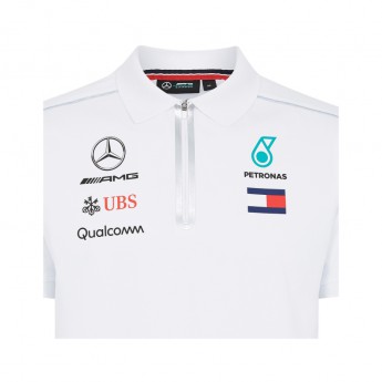Mercedes AMG Petronas polokošeľa white F1 Team 2018