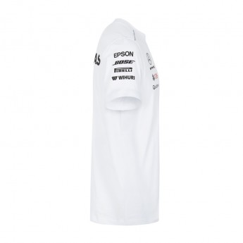 Mercedes AMG Petronas pánske tričko white F1 Team 2018