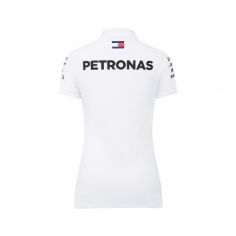 Mercedes AMG Petronas dámske polo tričko white F1 Team 2018
