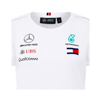 Mercedes AMG Petronas dámske tričko white F1 Team 2018