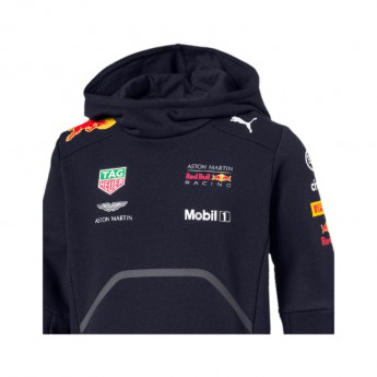 Red Bull Racing detská mikina s kapucňou Hoodie navy F1 Team 2018