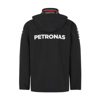 Mercedes AMG Petronas pánska bunda s kapucňou black Rain F1 Team 2018