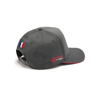 Haas F1 čiapka baseballová šiltovka Grosjean grey 2018