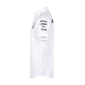 Mercedes AMG Petronas pánska košeľa white F1 Team 2018