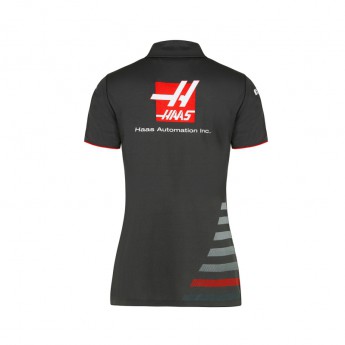 Haas F1 dámske polo tričko grey 2018