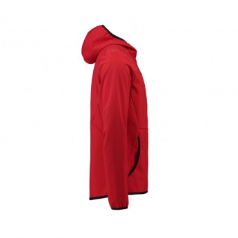 Ferrari pánska bunda s kapucňou softshell SF red F1 Team 2018