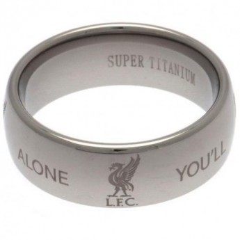 FC Liverpool prsteň Super Titanium Medium