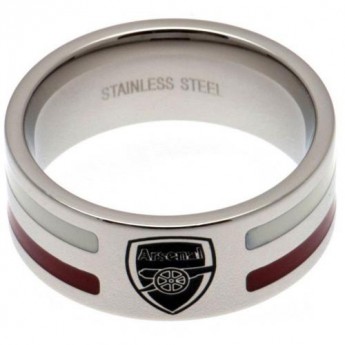 FC Arsenal prsteň Colour Stripe Ring Large