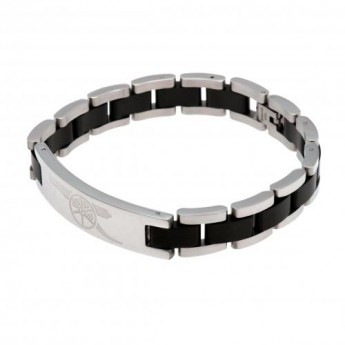 FC Arsenal náramok Black Inlay Bracelet