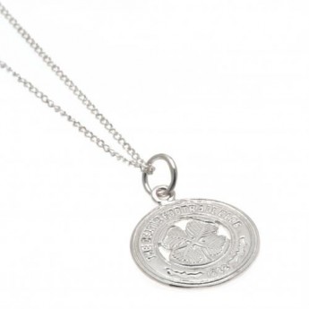 FC Celtic retiazka na krk s príveskom Sterling Silver Pendant & Chain