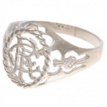 FC Rangers prsteň Sterling Silver Ring Large