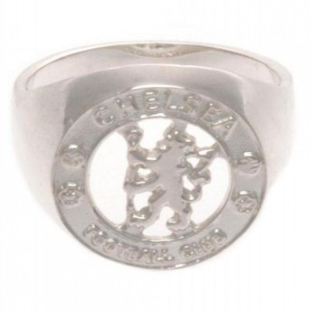 FC Chelsea prsteň Sterling Silver Ring Large