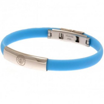 Manchester City silikónový náramok Colour Silicone Bracelet