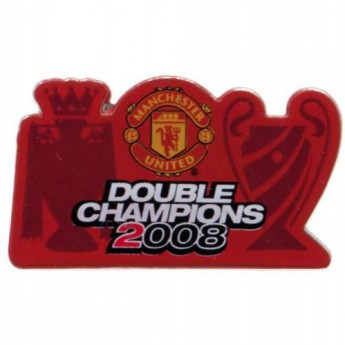 Manchester United odznak Double Champions Badge