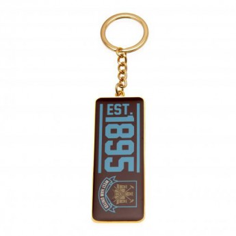 West Ham United kľúčenka Keyring EST