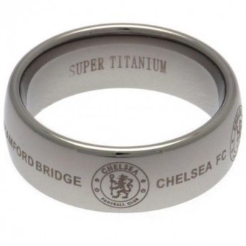 FC Chelsea prsteň Super Titanium Large