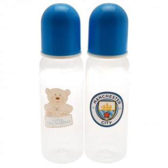 Manchester City detská fľaša 2pk Feeding Bottles