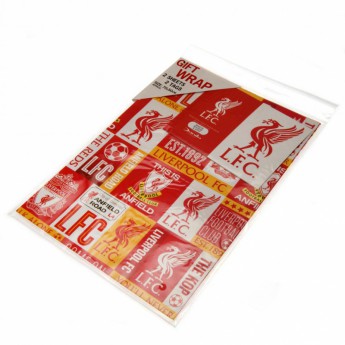 FC Liverpool baliaci papier Gift Wrap old