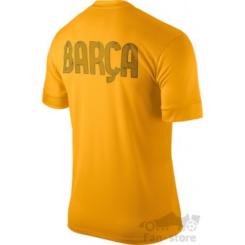 FC Barcelona žlté pánske tričko amarillo