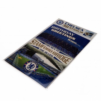FC Chelsea narodeninové želanie Pop-Up Birthday Card