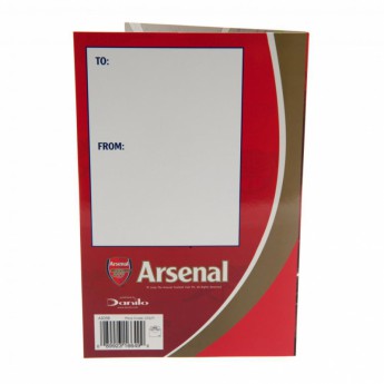 FC Arsenal narodeninové želanie Pop-Up Birthday Card