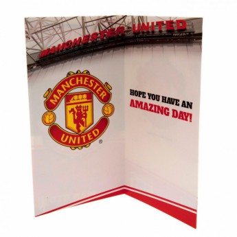 Manchester United narodeninové želanie Birthday Card Stadium