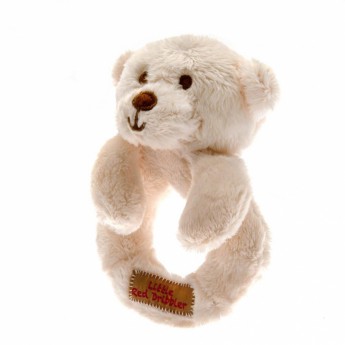 FC Liverpool plyšová hrkálka Baby Rattle Hugs