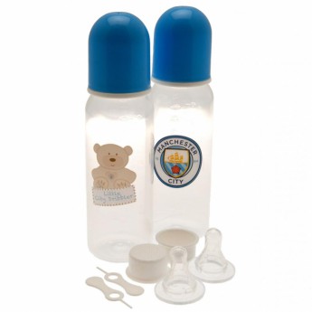 Manchester City detská fľaša 2pk Feeding Bottles