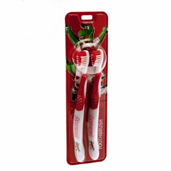 FC Arsenal detské zubné kefky Twin Pack Toothbrush Junior