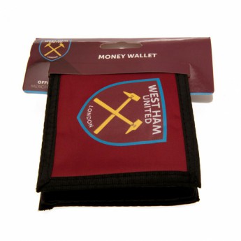 West Ham United peňaženka z nylonu Canvas Wallet
