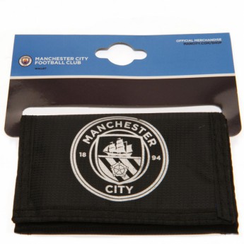 Manchester City peňaženka z nylonu black Nylon Wallet