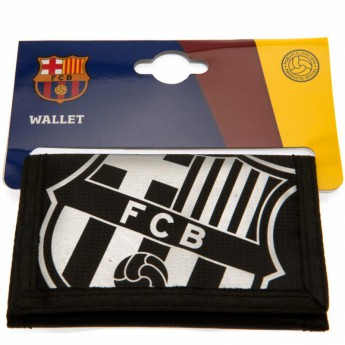 FC Barcelona peňaženka z nylonu black Nylon Wallet