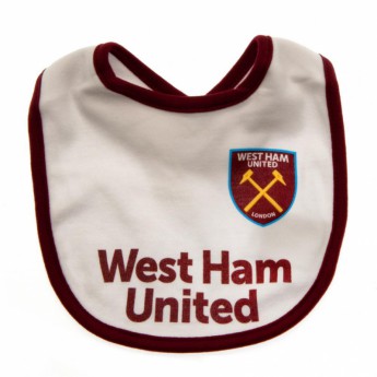 West Ham United detský podbradník 2 Pack Bibs