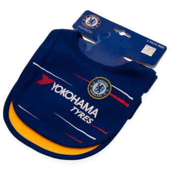 FC Chelsea detský podbradník 2 Pack Bibs NR