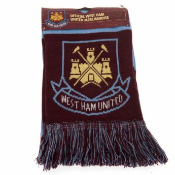 West Ham United zimný šál Bar Scarf CT