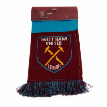 West Ham United zimný šál Bar Scarf WH