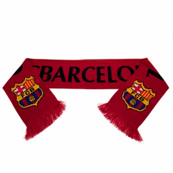 FC Barcelona zimný šál red Messi