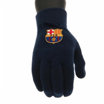 FC Barcelona pánske rukavice Knitted Gloves Adult