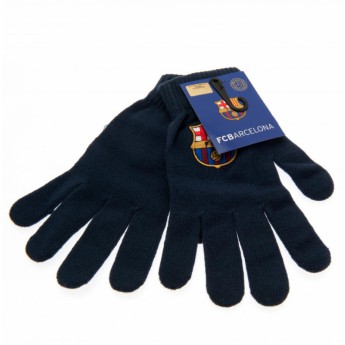 FC Barcelona pánske rukavice Knitted Gloves Adult