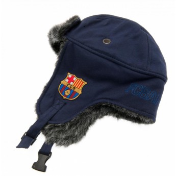 FC Barcelona zimná čiapka Jersey Trapper