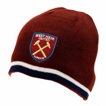 West Ham United zimná čiapka Reversible Knitted