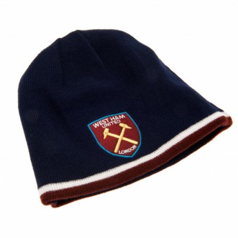 West Ham United zimná čiapka Reversible Knitted