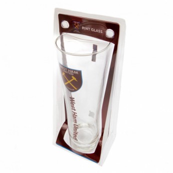 West Ham United poháre Tall Beer Glass